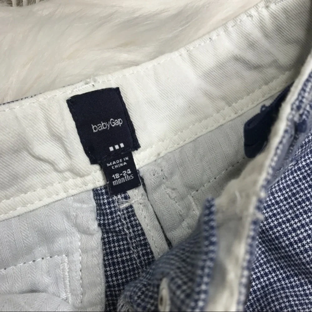 𝅺gap Toddler Boys Plaid Shorts